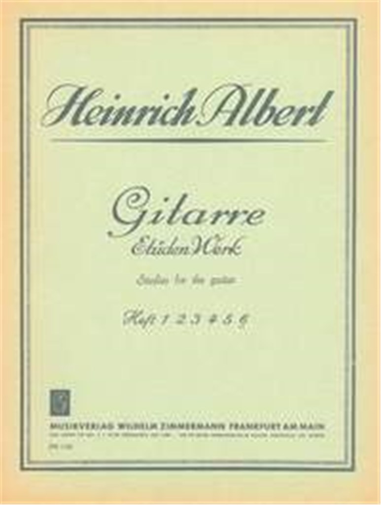 Gitarre-Etüden Heft 6